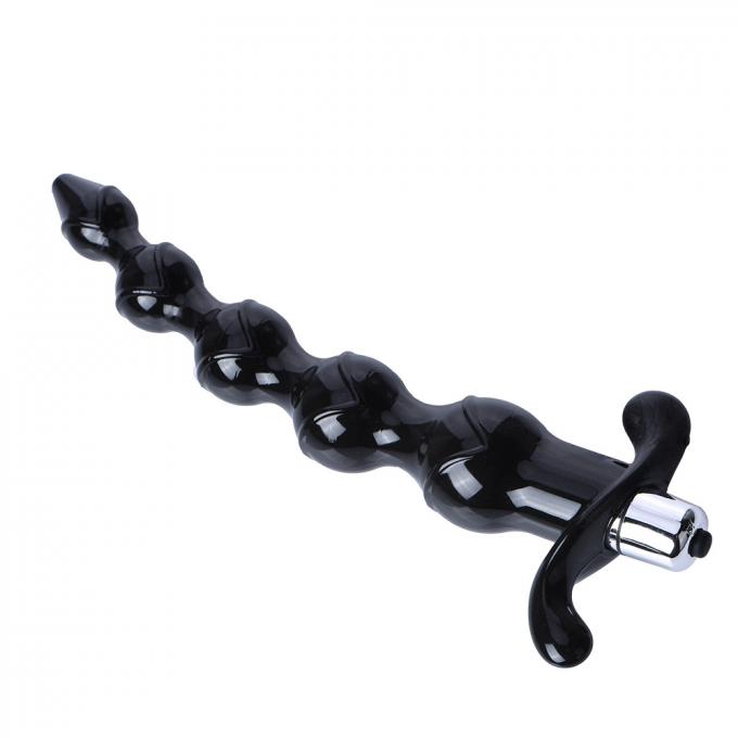 Boğumlu Anal Titreşim Vibratörü Siyah