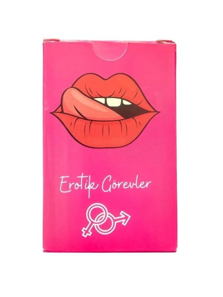 50 Parça Erotik Görev Kartları – Çiftlere Özel Tutku Oyunu Seti