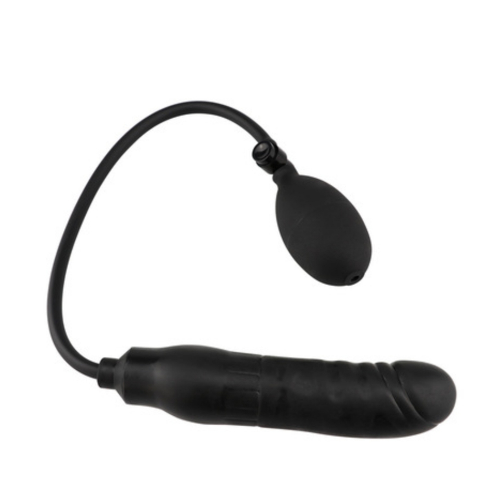 AirControl 16,5 CM Manuel Pompalı Şişirilebilir Dildo