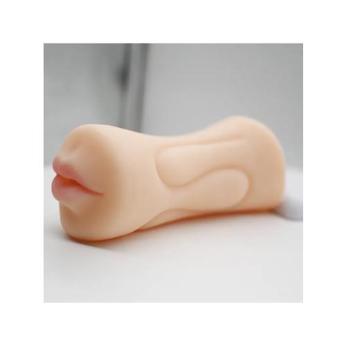 Çift Taraflı Gerçekçi Et Dokusunda Oral ve Vajina Mastürbatör